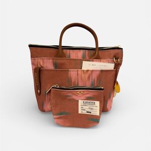 NWT R.Riveter Dot Satchel + Zip Pouch 🤍